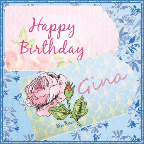 2017 - Jan 06 - Gina - Happy Birthday! - LeeFish